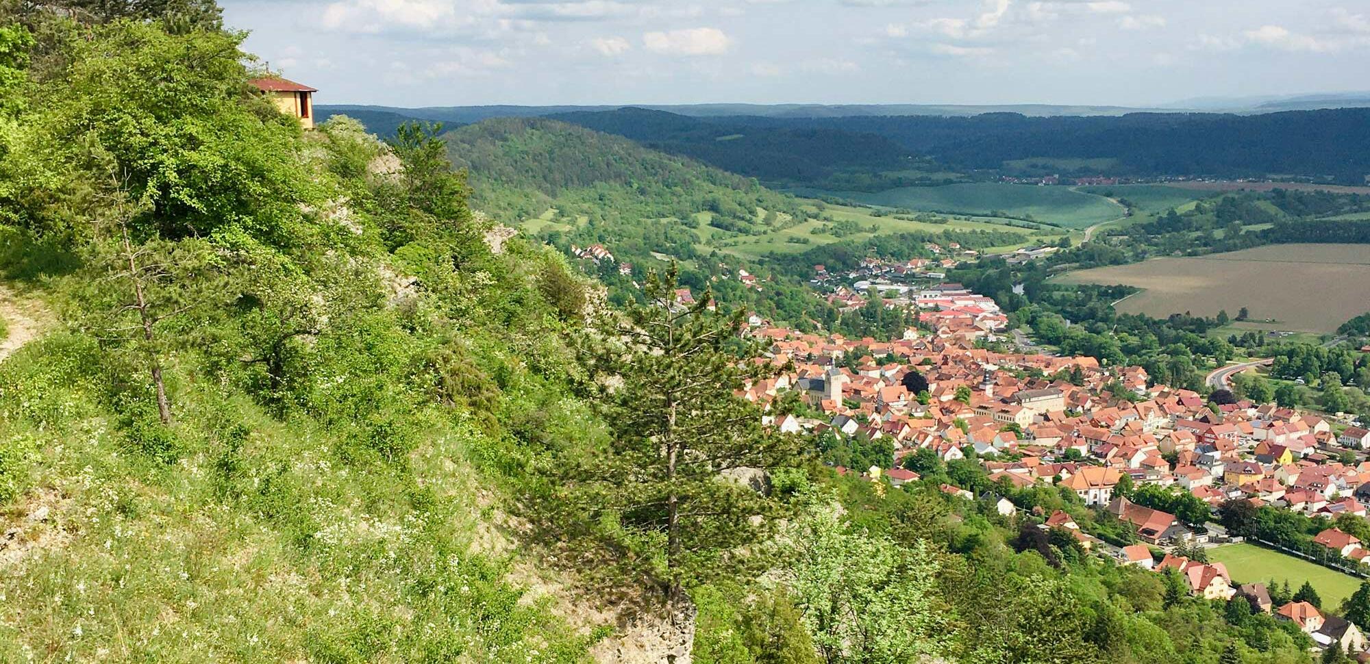 Adolfsburg oberhalb von Treffurt im Werratal