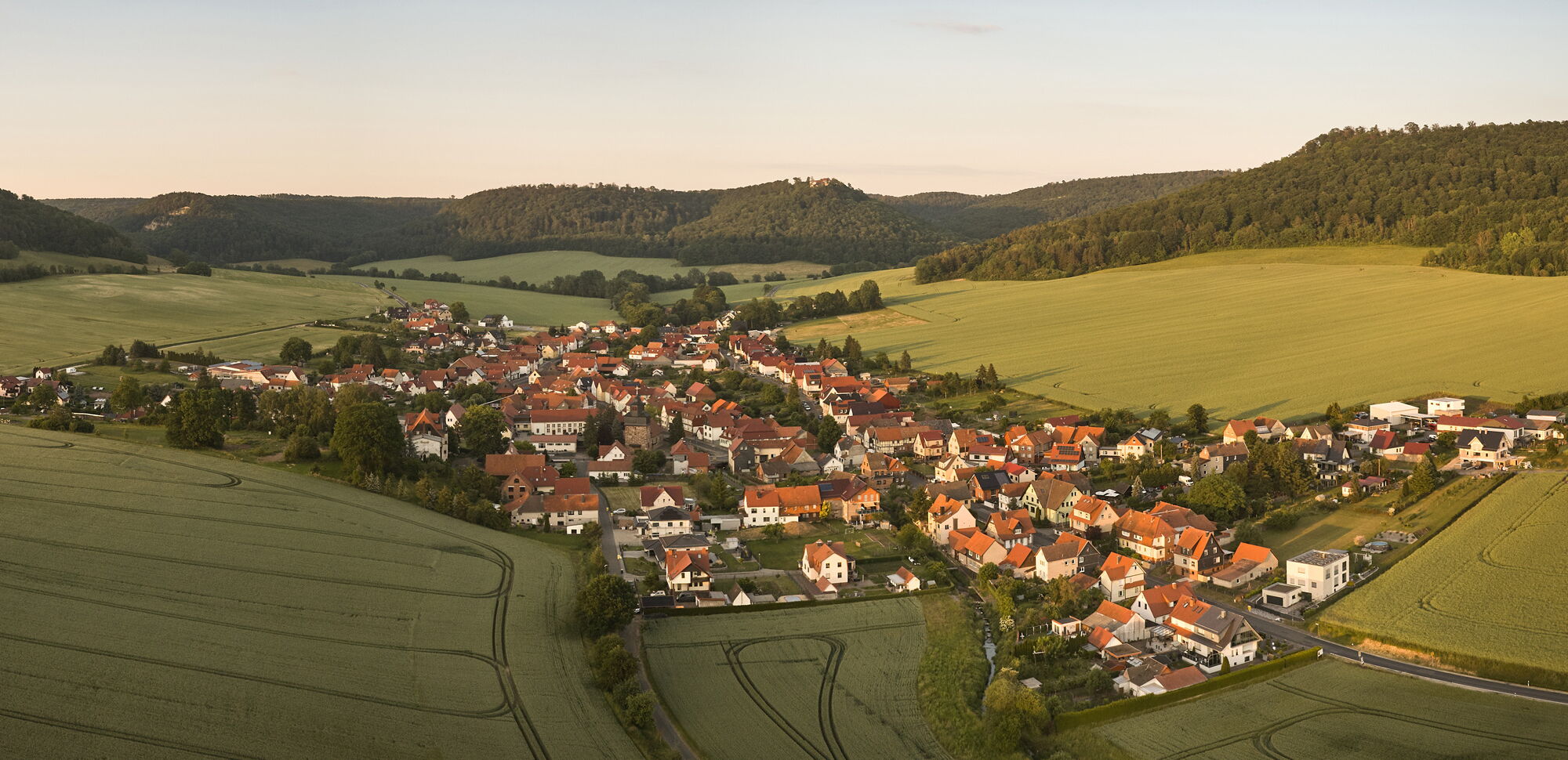 Blick auf Martinfeld