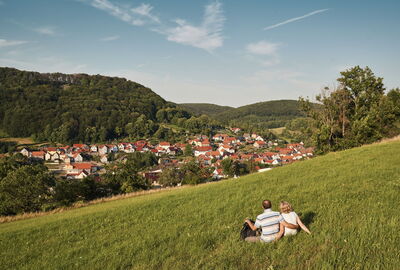 Blick auf Faulungen