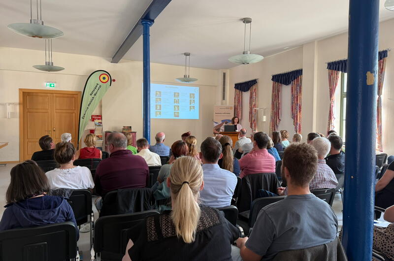 Teilnehmer beim Kommunaltag 2025 des Naturparks Eichsfeld-Hainich-Werratal im Bürgerhaus Treffurt