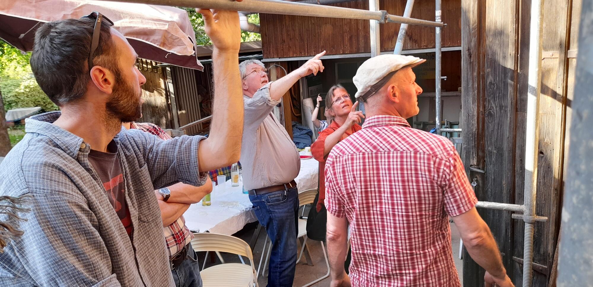 Baustellentreffen der IgBauernhaus