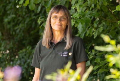 Martina Bieder ist zertifizierte Natur- und Landschaftsführerin (ZNL) im Naturpark Eichsfeld-Hainich-Werratal