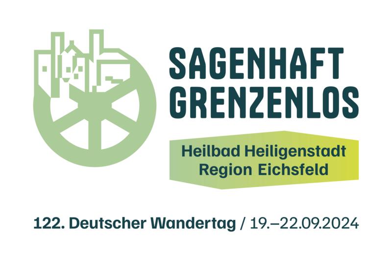 Logo vom 122. Deutscher Wandertag in Heilbad Heiligenstadt