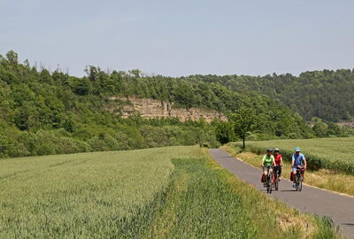 Werratal-Radweg zwischen Creuzburg und Mihla