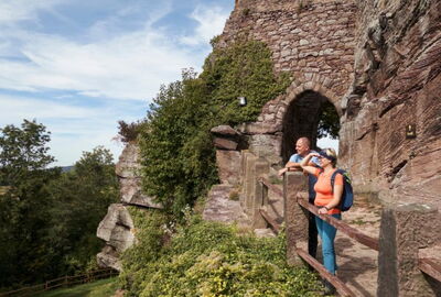 Auf Burg Hanstein
