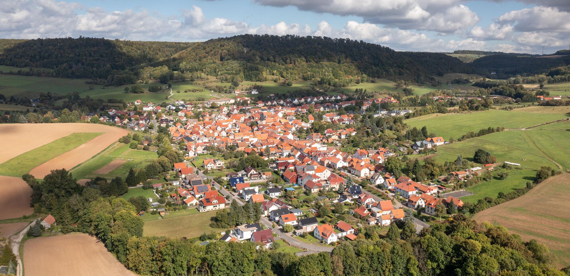 Blick auf Großbartloff