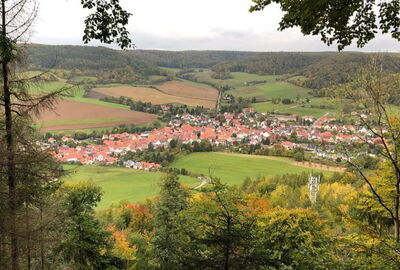 Blick auf Großbartloff