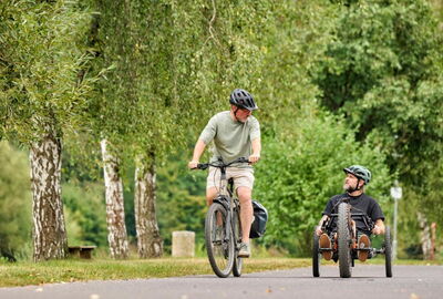 Radweg in Frankenroda