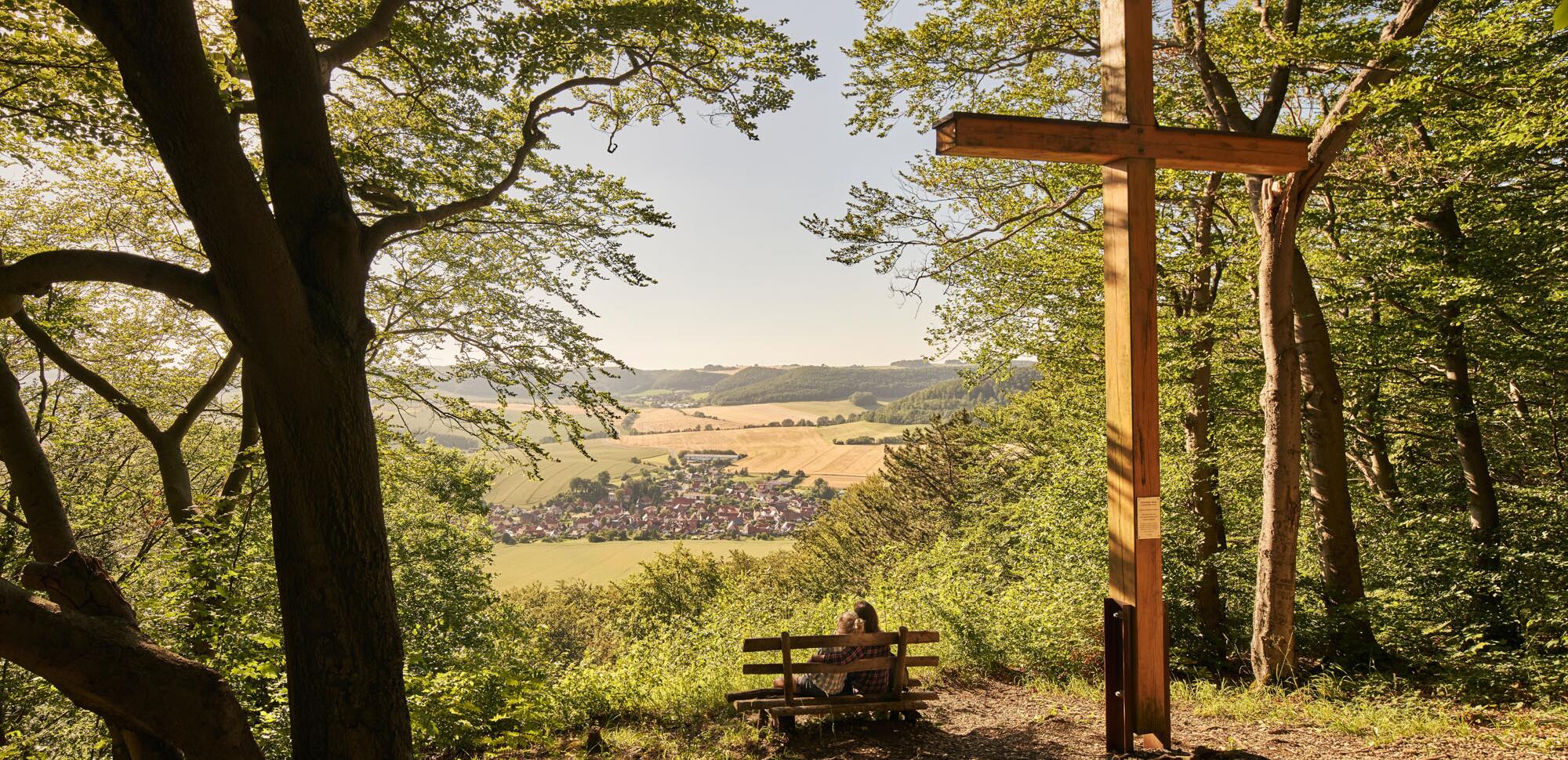 Aussichtspunkt Martinfelder Fenster am TOP-Wanderweg Westerwald
