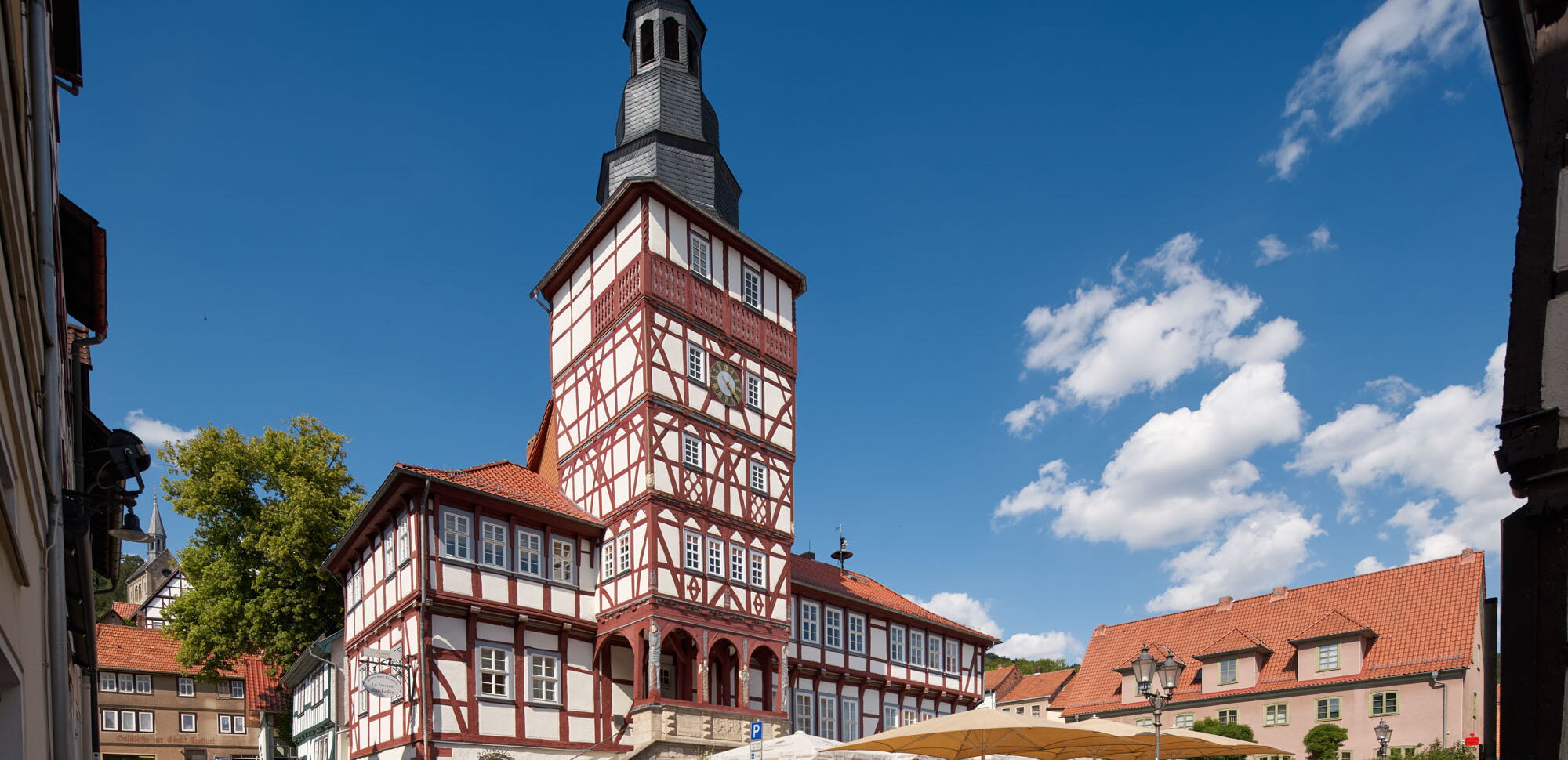 Rathaus und Markt Treffurt