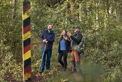 Historische Markierungen an der Thüringisch-Hessischen Grenze