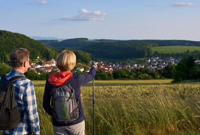 Blick auf Heyerode