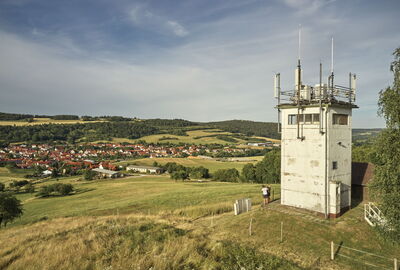 Ehemaliger DDR-Grenzturm bei Ifta