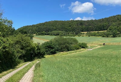 Auf dem Kolonnenweg