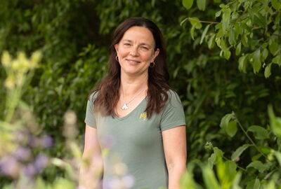 Michaela Reinz ist zertifizierte Natur- und Landschaftsführerin (ZNL) im Naturpark Eichsfeld-Hainich-Werratal