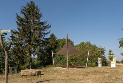 Rastplatz Warteberg Mittelpunkt Deutschlands