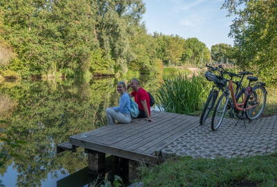 Die Unstrut im Stadtpark von S?mmerda