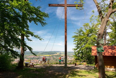 Dünkreuz mit Rastplatz und Schutzhütte