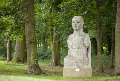 Start- und Endpunkt für den Skulpturenwanderweg