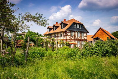 Hof Sickenberg Gebäude Seitenansicht