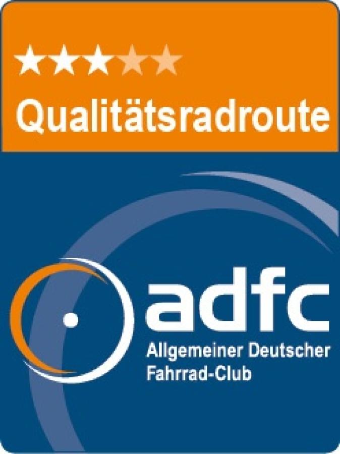 Siegel "ADFC Qualitätsroute"